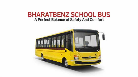 BharatBenz School Bus: A Perfect Balance of Safety And Comfort